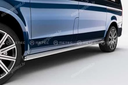 METEC ROUND SIDE PROTECTION BARS (L1, L2 WHEELBASE) MERCEDES-BENZ V-Class, MERCEDES-BENZ Vito / Viano