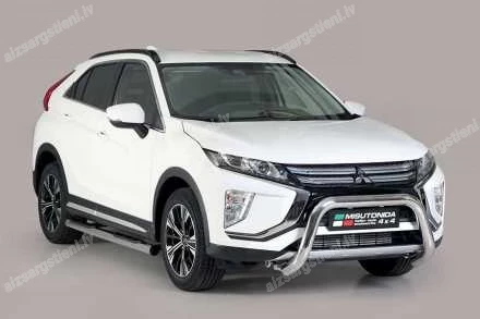 MISUTONIDA ROUND SIDE BARS WITH PLASTIC FOOTSTEPS MITSUBISHI Eclipse Cross