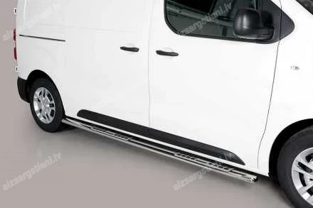 MISUTONIDA OVAL SIDE BARS WITH INTEGRATED PLASTIC FOOTSTEPS OPEL Vivaro