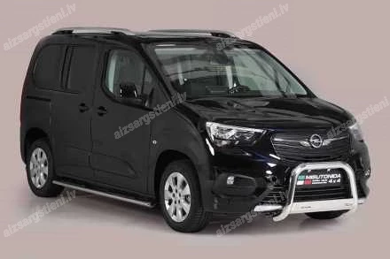 MISUTONIDA OVAL SIDE BARS WITH PLASTIC FOOTSTEPS OPEL Combo