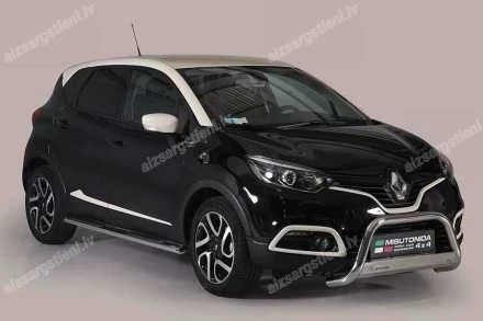 MISUTONIDA OVAL SIDE BARS WITH PLASTIC FOOTSTEPS RENAULT Captur