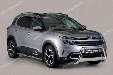 MISUTONIDA OVAL SIDE BARS WITH INTEGRATED PLASTIC FOOTSTEPS CITROEN C5 Aircross