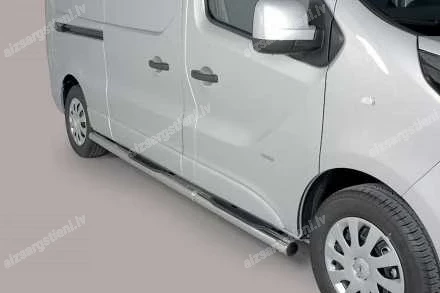 MISUTONIDA ROUND SIDE BARS WITH PLASTIC FOOTSTEPS RENAULT Trafic