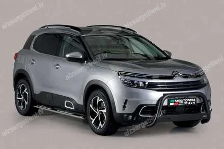 MISUTONIDA OVAL SIDE BARS WITH INTEGRATED PLASTIC FOOTSTEPS CITROEN C5 Aircross