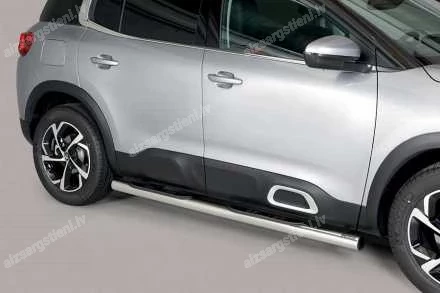 MISUTONIDA ROUND SIDE BARS WITH PLASTIC FOOTSTEPS CITROEN C5 Aircross