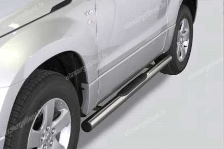 MISUTONIDA ROUND SIDE BARS WITH PLASTIC FOOTSTEPS SUZUKI Grand Vitara