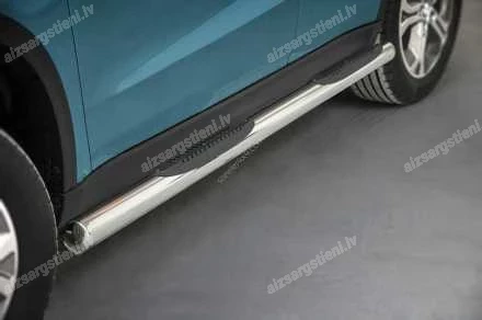 STEELER ROUND SIDE BARS WITH PLASTIC FOOTSTEPS SUZUKI Vitara