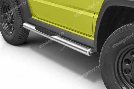 STEELER ROUND SIDE BARS WITH PLASTIC FOOTSTEPS SUZUKI Jimny