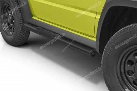 STEELER ROUND SIDE BARS WITH PLASTIC FOOTSTEPS SUZUKI Jimny