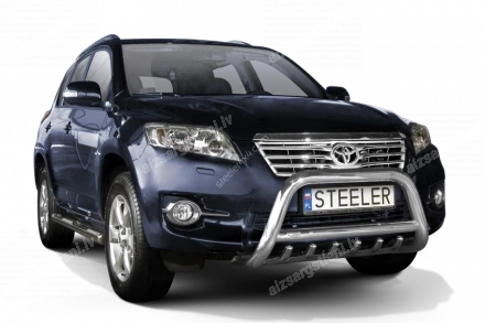 STEELER PRIEKŠĒJAIS A FORMAS AIZSARGSTIENIS AR ŠĶĒRSSTIENI UN AIZSARGRIBĀM TOYOTA RAV4