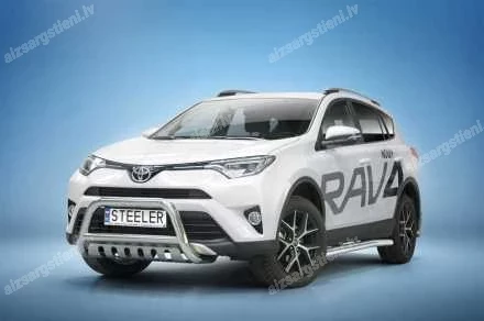 STEELER PRIEKŠĒJAIS A FORMAS AIZSARGSTIENIS AR ŠĶĒRSSTIENI UN AIZSARGPLĀKSNI TOYOTA RAV4
