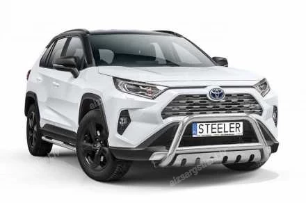  STEELER PRIEKŠĒJAIS A FORMAS AIZSARGSTIENIS AR ŠĶĒRSSTIENI UN AIZSARGPLĀKSNI TOYOTA RAV4