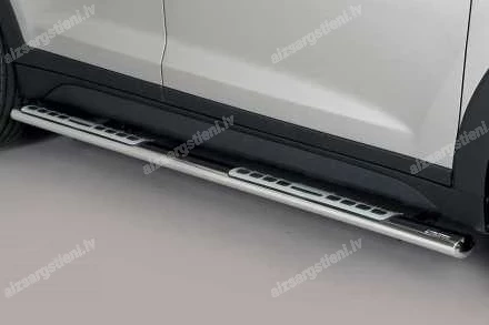 MISUTONIDA OVAL SIDE BARS WITH INTEGRATED PLASTIC FOOTSTEPS TOYOTA Proace / Proace Verso