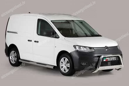 MISUTONIDA ROUND SIDE BARS WITH PLASTIC FOOTSTEPS VOLKSWAGEN Caddy