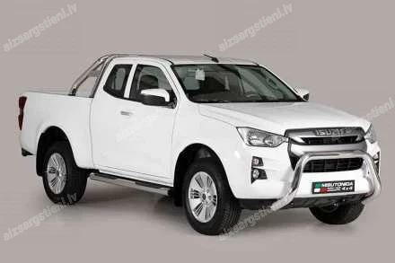 MISUTONIDA ROUND SIDE BARS WITH PLASTIC FOOTSTEPS ISUZU D-Max