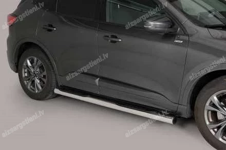 MISUTONIDA ROUND SIDE BARS WITH PLASTIC FOOTSTEPS FORD Kuga