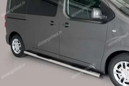 MISUTONIDA ROUND SIDE BARS WITH PLASTIC FOOTSTEPS CITROEN Jumpy, PEUGEOT Expert
