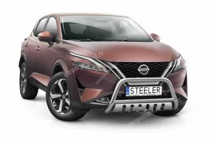 STEELER A BAR WITH CROSSBAR AND AXLE-PLATE NISSAN Qashqai