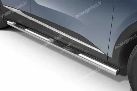 STEELER ROUND SIDE BARS WITH INTEGRATED FOOTSTEPS KIA Sportage