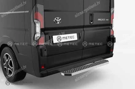 METEC AIZMUGURĒJO DURVJU SLIEKSNIS AR PLATFORMU CITROEN Jumper, FIAT Ducato, OPEL Movano, PEUGEOT Boxer, TOYOTA Proace Max