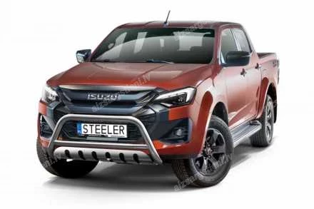 STEELER A BAR WITH CROSSBAR AND AXLE-PLATE ISUZU D-Max
