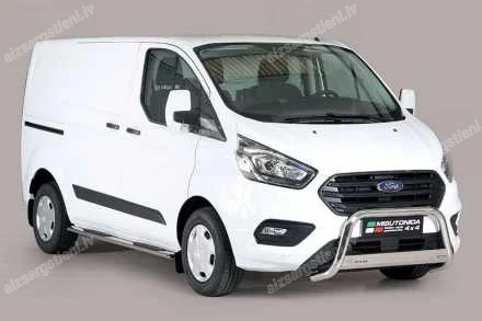 MISUTONIDA OVAL SIDE BARS WITH PLASTIC FOOTSTEPS FORD Transit Custom / Tourneo Custom