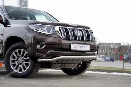 METEC PRIEKŠĒJAIS ZEMAIS AIZSARGSTIENIS AR AIZSARGPLĀKSNI TOYOTA Land Cruiser 150